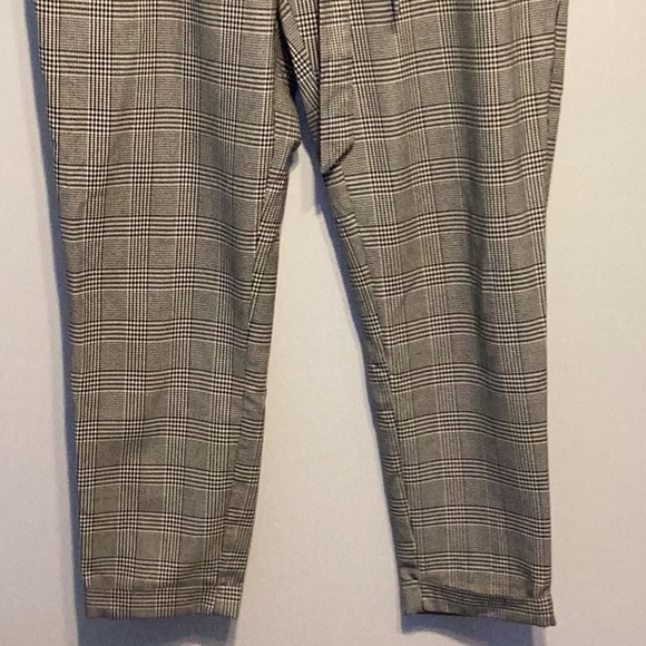 Zara houndstooth paper bag pant size 5 - Picture 3 of 8